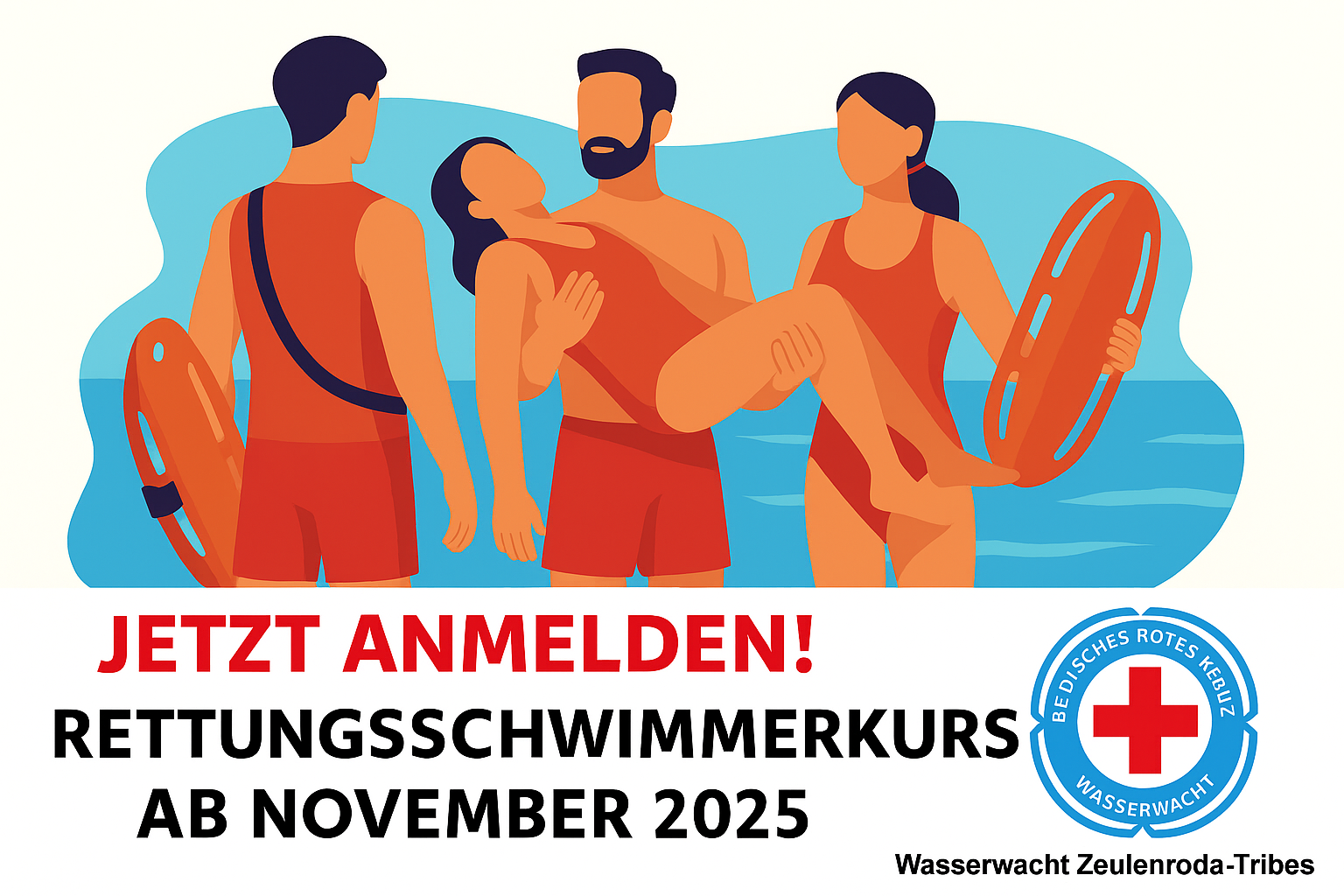 Anmeldung Rettungsschwimmer-Kurs